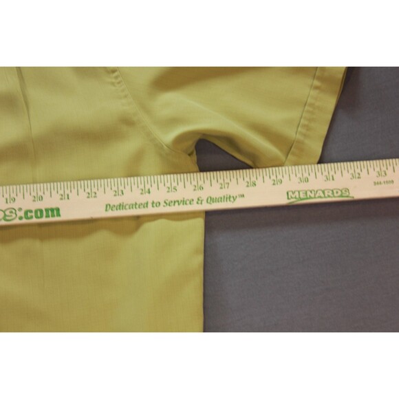 REI Button Up Short Sleeve Gree Rayon Shirt Relaxed Fit Soft Sz XL - Picture 5 of 10